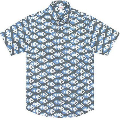 Global Mamas Bio Hemd - Slim Fit - Pathways