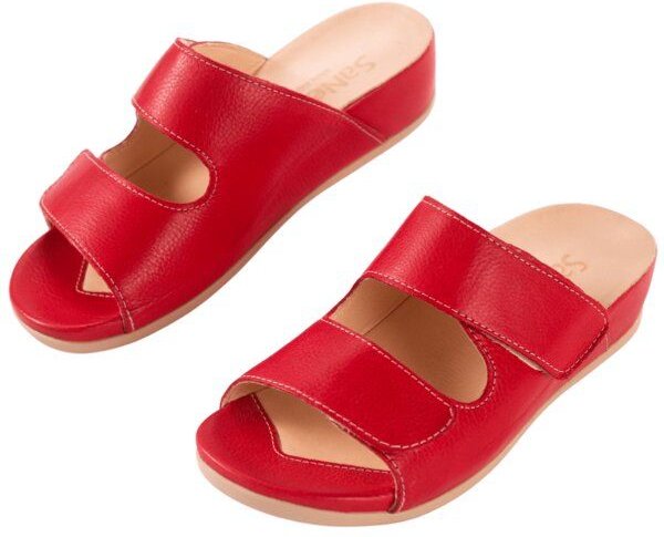 SaNeba Pantolette Damen | Open Spirit Velcro