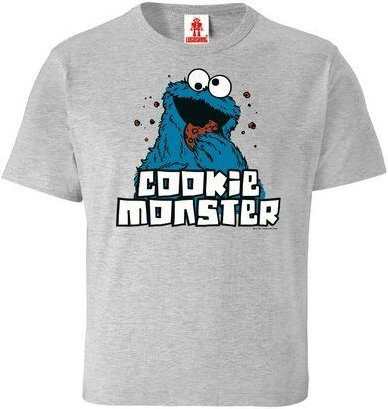 LOGOSH!RT LOGOSHIRT - Sesamstrasse - Krümelmonster "Cookie Monster" - Kinder