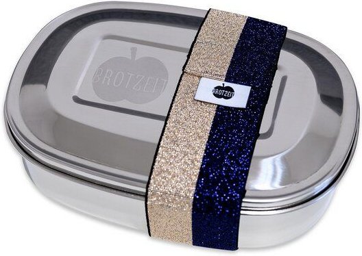 Brotzeit Edelstahl Lunchbox Magic, mit herausnehmbarem Trennsteg