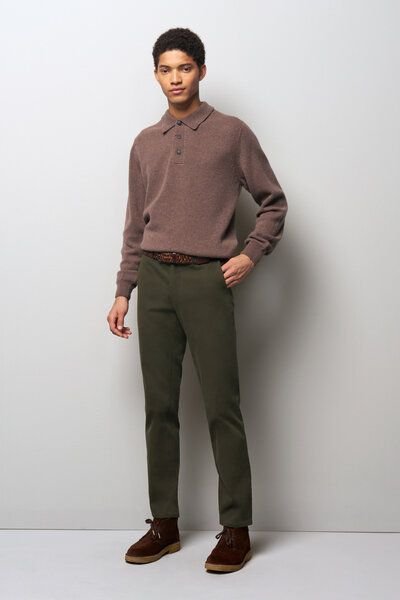 M 5 BY MEYER MIKROSTRUKTUR SUPER-STRETCH CHINO