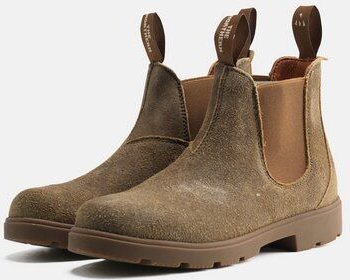 nature footwear Nora Støvle Elk Suede - Moss Green