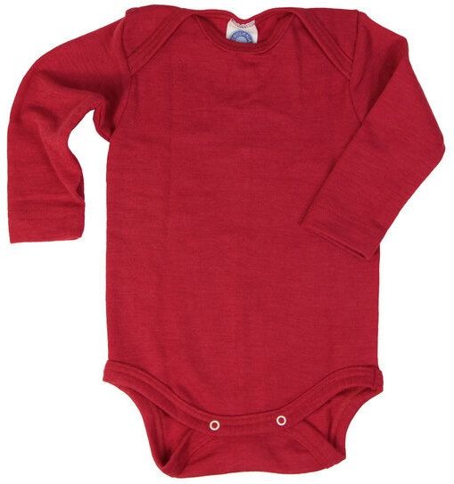 Cosilana Baby-Body Langarm Wolle Seide