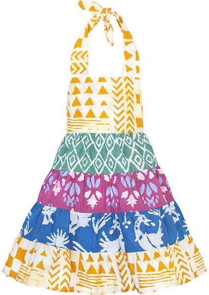 Global Mamas Bio Karussellkleid - Chroma