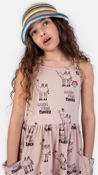 NAADA KLEID CAMEL FROM TANGIER