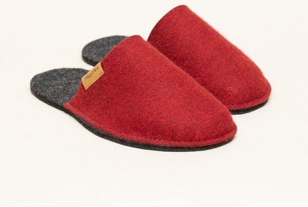 Magicfelt Filz-Pantoffel Magic Travel aus 100% recycelter Schurwolle für Damen & Herren - perfekt für Reisen & Zuhause