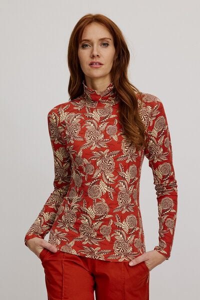 TRANQUILLO Feminines EcoVero-Shirt (W25C154)