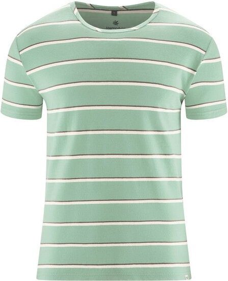 HempAge Herren Streifen T-Shirt Hanf/Biobaumwolle