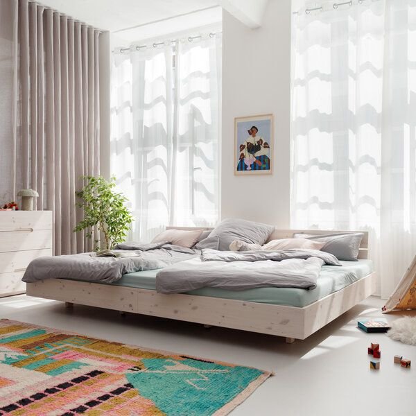 ekomia Familienbett Swebe mit und ohne Lehne