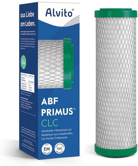 Alvito ABF Primus CLC Aktivkohle-Blockfilter mit EM-Keramik & Kalkschutzgranulat