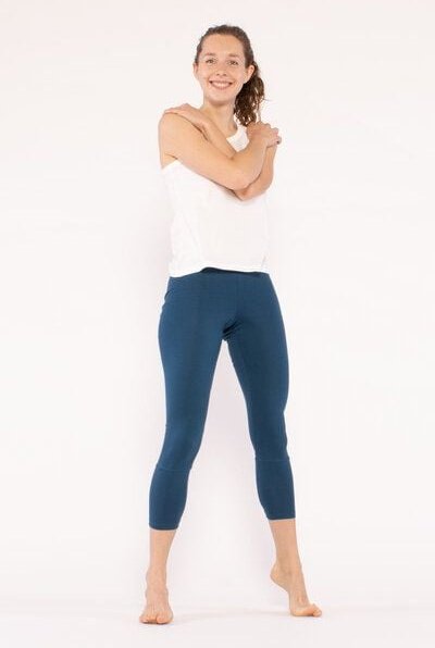 YOIQI Yoga Leggings aus Bio-Baumwolle 7/8 Länge