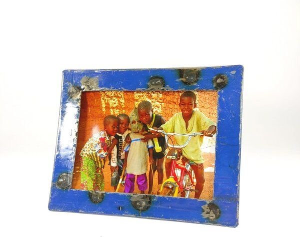 Moogoo Creative Africa Bilderrahmen 13x18 cm aus recycelten Ölfässern | verschiedene Farben | Industrial Design Upcyclin...