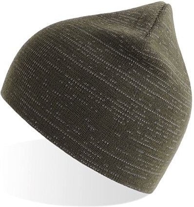 Atlantis Headwear Atlantis Shine Beanie Mütze recyceltes (rPet) Polyester mit Reflexfäden