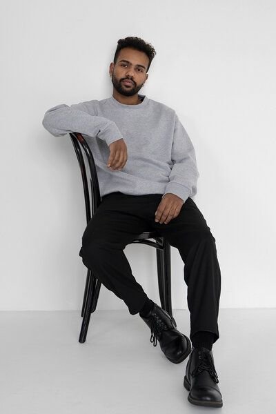 Kultgut Pro Earth - Biofair - Supersoft Sweatshirtpullover / Meliert