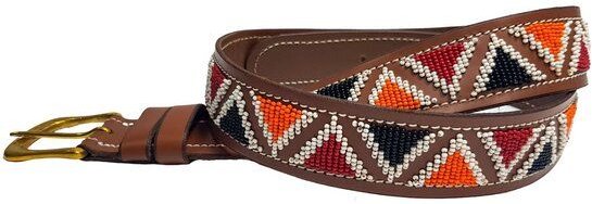 Zinj Design Massai Ledergürtel - Bukusu Kenia - Unisex