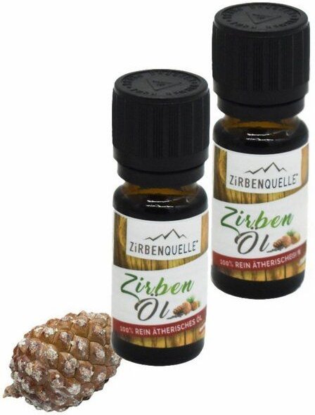 4betterdays Rein ätherisches Zirben-Öl | 2er-Set | 10ml | Made in Austria