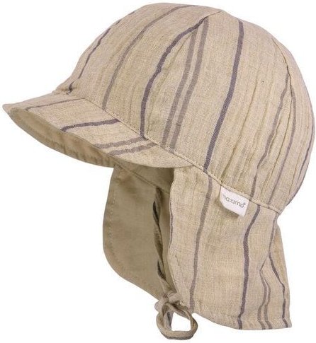 maximo Kleinkinder Sonnenmütze Bio Baumwolle mit UV-Schutz 50 Plus