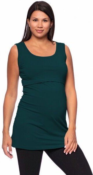 Milchshake 107 BASIC Umstands- und Stilltop extra lang aus Bio Baumwolle