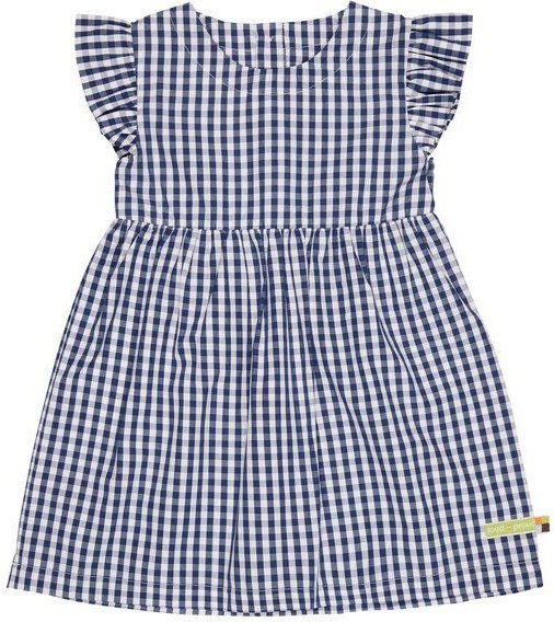 loud + proud Babys & Kinder Kleid Vichy-Karo, GOTS-zertifiziert