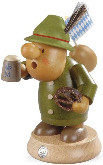 Müller Seiffen Müllerchen Bayer, die Räuchermännchen mit der Knollennase