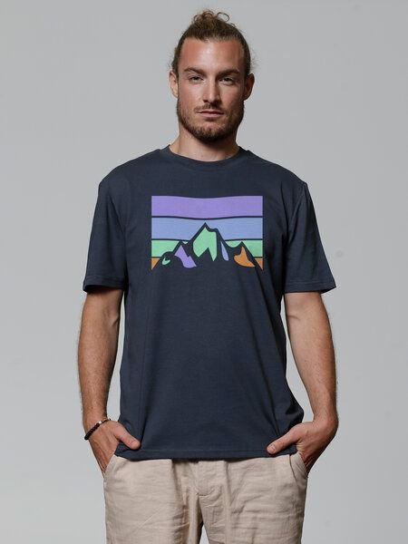 watapparel T-Shirt Unisex Retro Landscape