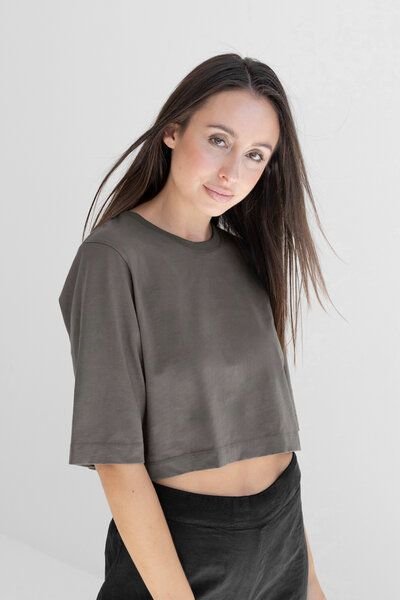 Marenika Crop-Top Elisa aus Bio-Baumwolle