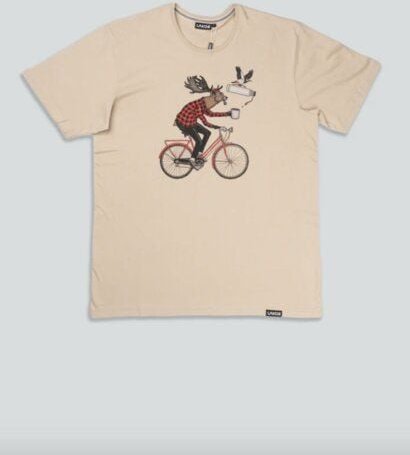 LAKOR Off to Work T-shirt (White Pepper)