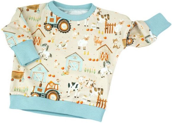 Sternchenwolke BIO Langarmshirt "Auf dem Land"