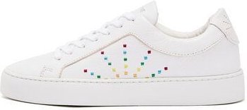 NINE TO FIVE #gràcia - minimalistischer Damen Laced Sneaker aus Bioleder