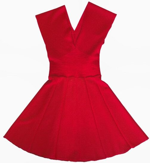 vincente Strickkleid