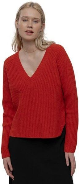 Rifò MANON - Pullover aus Wolle in orange