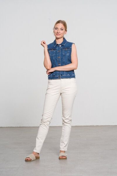 Feuervogl fv-Sa:na Vest | Hemp Denim