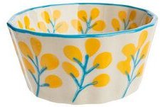 TRANQUILLO Muffinform 8cm aus Steinzeug mit Muster (POR831, POR832, POR833, POR834, POR835, POR836)