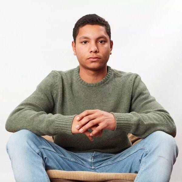 Osborne Knitwear Melierter Wollpullover