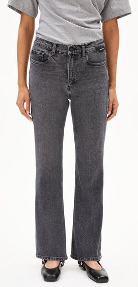 ARMEDANGELS VELAARI Damen Flared Jeans Bio-Baumwoll Mix Comfort Stretch