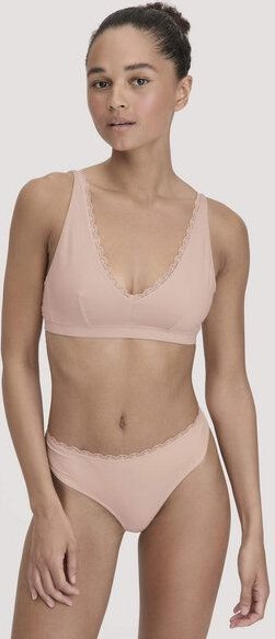 hessnatur Bustier COTTON FEEL LACE aus Bio-Baumwolle