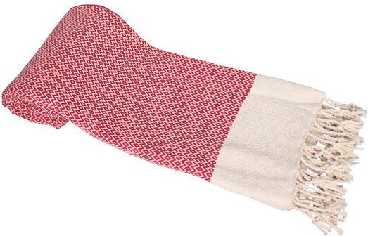 A&R Textile A&R Hamamtuch Saunatuch Badetuch Strandtuch "Kemer" Handtuch zweifarbig 100 x 180 cm