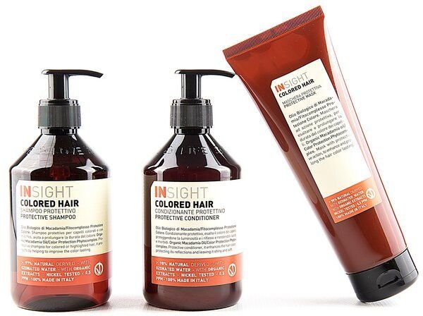 Insight COLORED HAIR / GEFÄRBTES HAAR SHAMPOO + CONDITIONER+ MASKE
