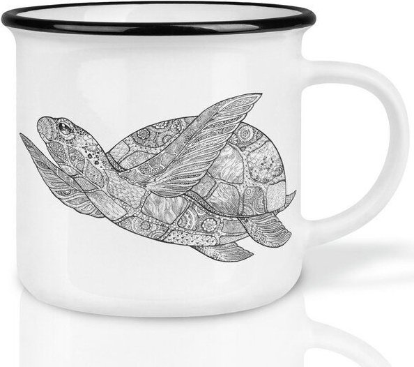 LIGARTI Keramiktasse – Schildkröte
