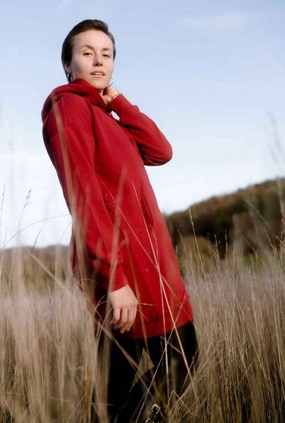 Kultgut NEW Recycling Generation - Flauschig warmes Kapuzenkleid