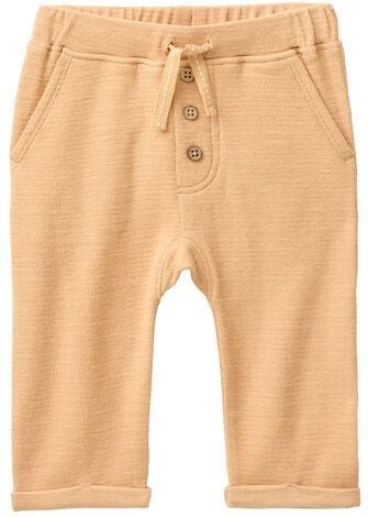 People Wear Organic Sweat Hose, gelb uni, Bio-Baumwolle