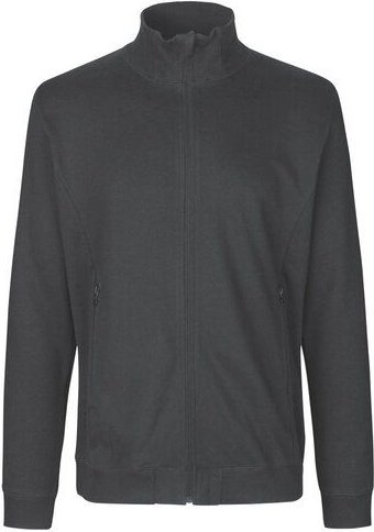 Neutral® Herren Unisex Sweatjacke ohne Kapuze hoher Kragen