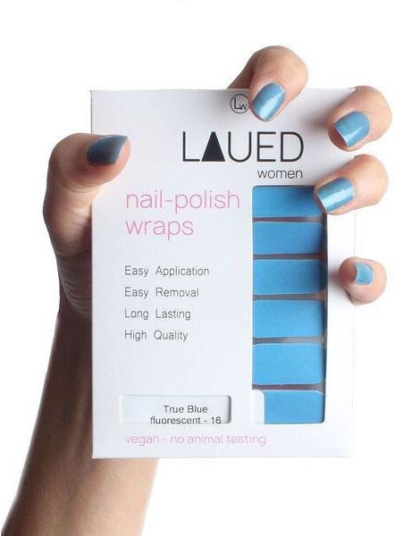 Vargu LAUED Nagelfolien fluorescent