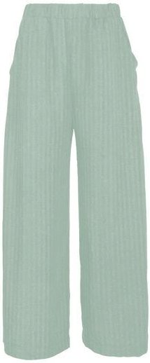 Golden Circle Clothing Gestreifte weite Hose mit Gummibund aus Tencel Lyocell