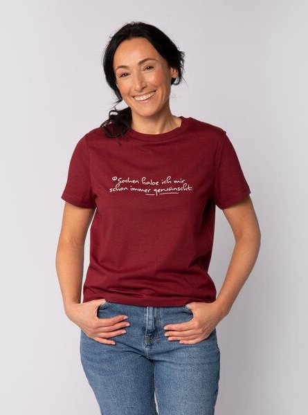 watapparel T-Shirt Frauen Socken habe ich mir schon immer gewünscht