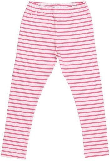 Cotokids Kinder Leggings GOTS-zertifiziert aus Bio-Baumwolle rosa-weiß gestreift – Walkiddy