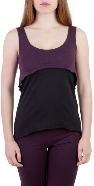 Ajna Top Dina violett-schwarz