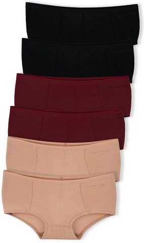 ORGANICATION BLAIRE | Boyshorts Panty aus Bio-Baumwolle und TENCEL Modal im 6er-Pack