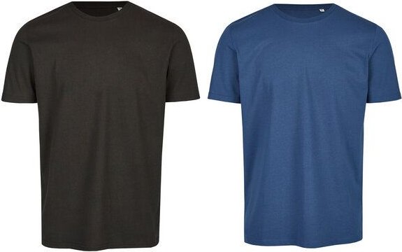 Brandless Basic Bio T-Shirt (Men Nr.3 ) Doublepack GOTS