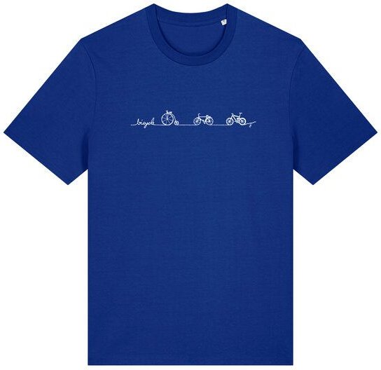 Brandless Basic Bio Unisex T-Shirt Bicycle Line 180g/m² XXS - 3 XL